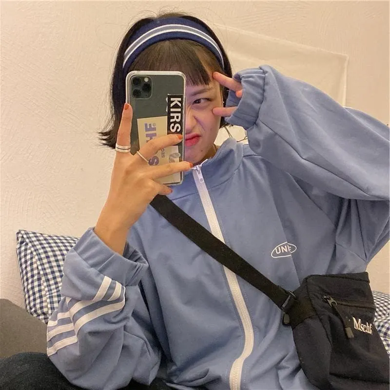 "UNIQUE" Tracksuit Jacket