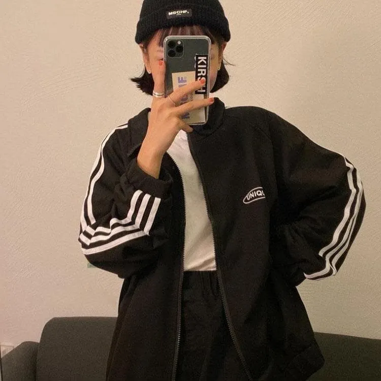 "UNIQUE" Tracksuit Jacket