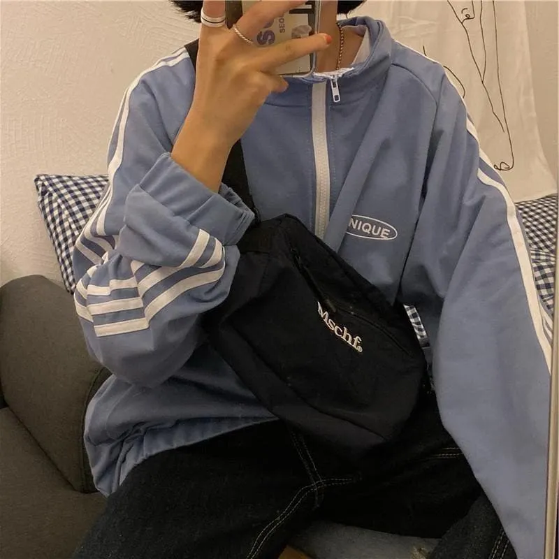 "UNIQUE" Tracksuit Jacket