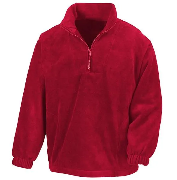 R033B Result Youth Polartherm Qtr. Zip Top