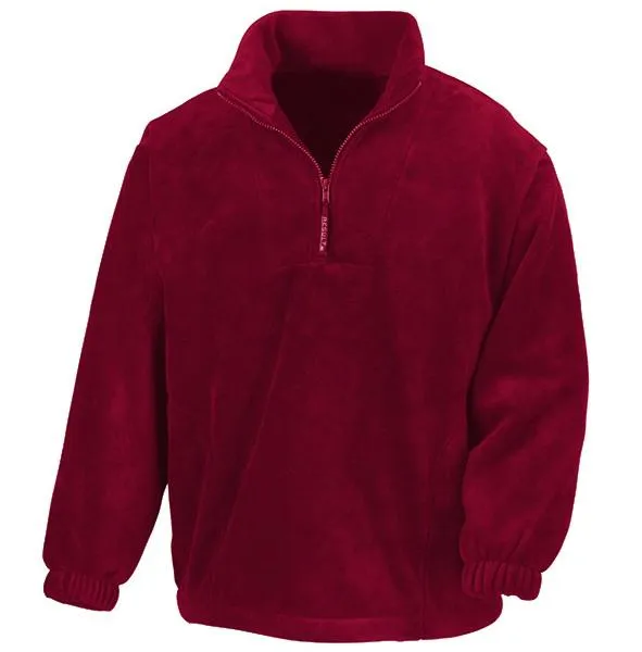 R033B Result Youth Polartherm Qtr. Zip Top