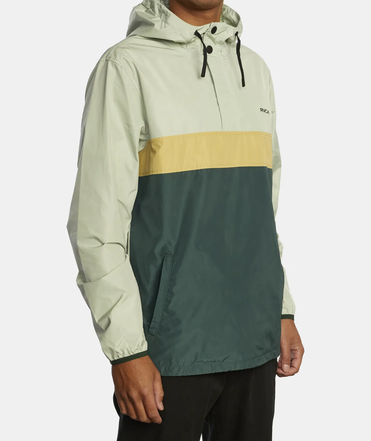 RVCA Meyer Packable Anorak Jacket-Moondust