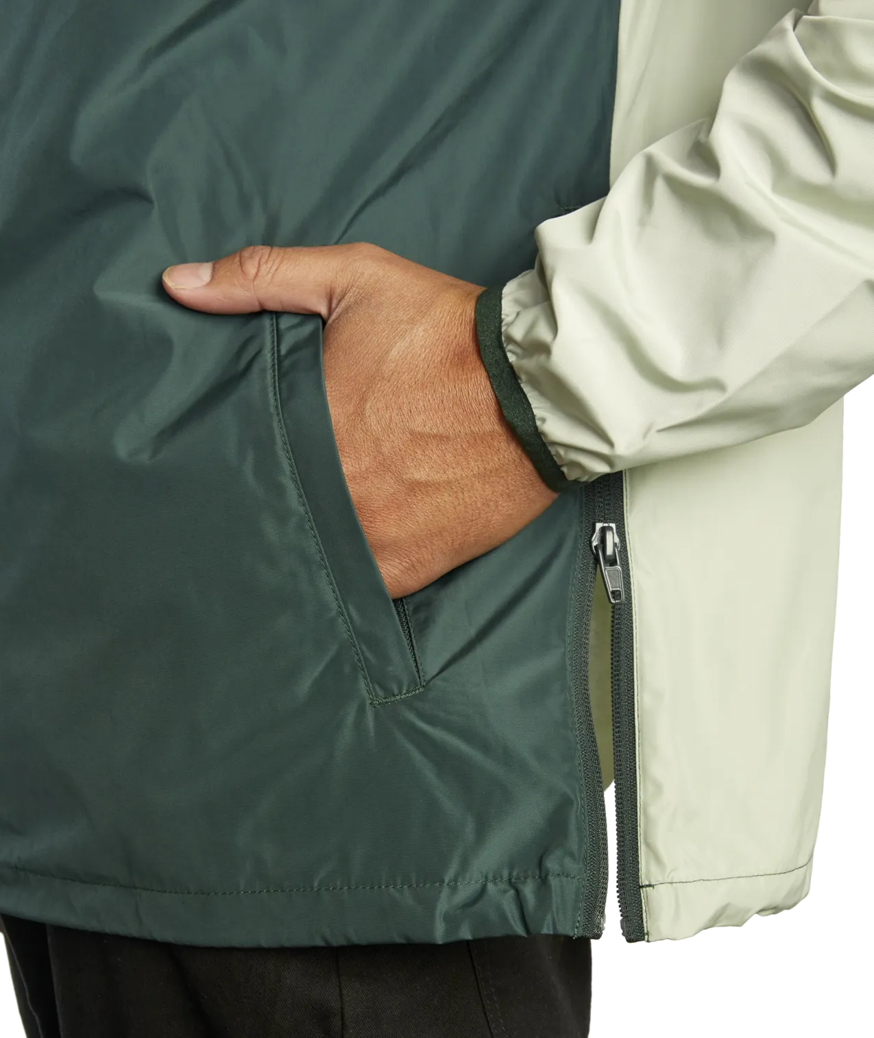 RVCA Meyer Packable Anorak Jacket-Moondust