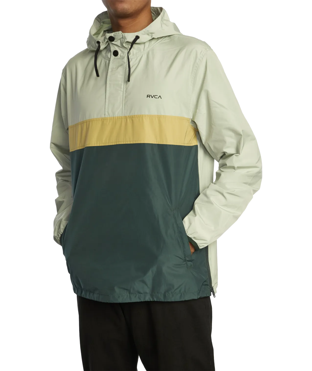 RVCA Meyer Packable Anorak Jacket-Moondust