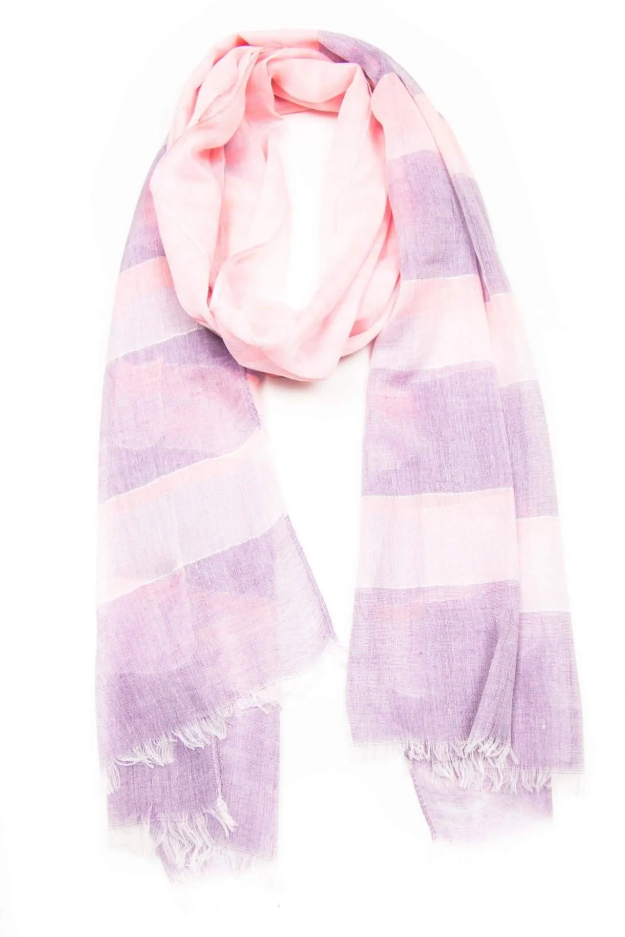 Scarf / Pink & Purple / Unisex
