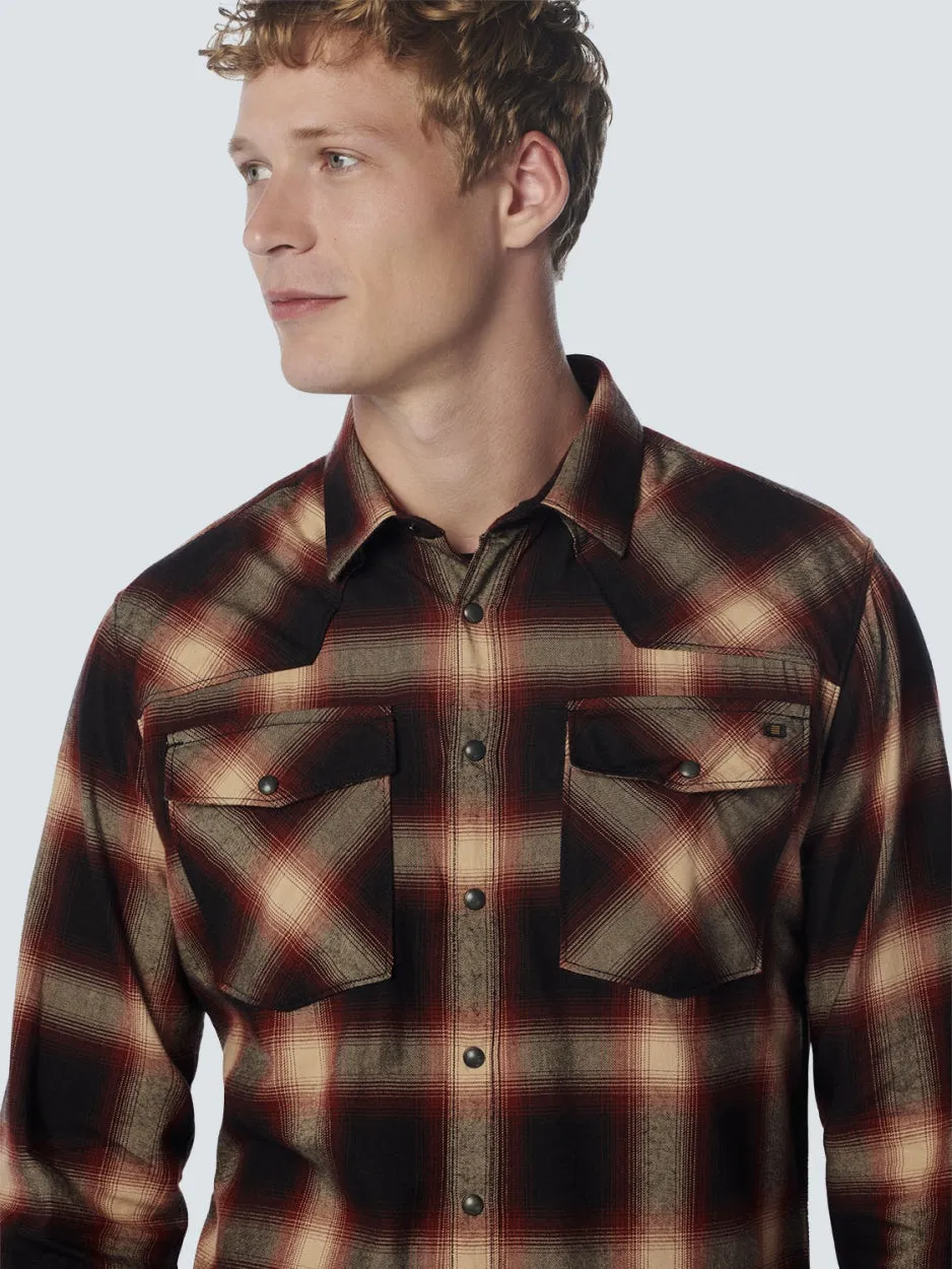 Shirt Check | Dark Red
