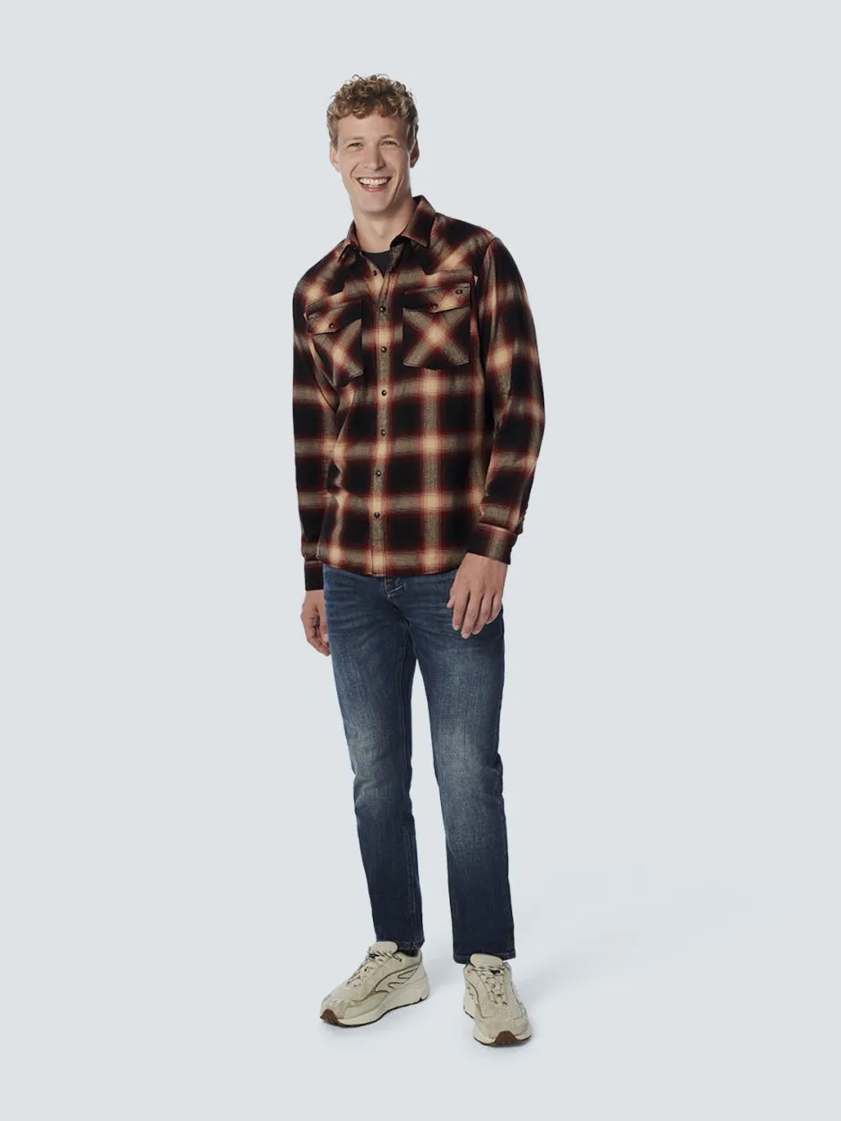 Shirt Check | Dark Red