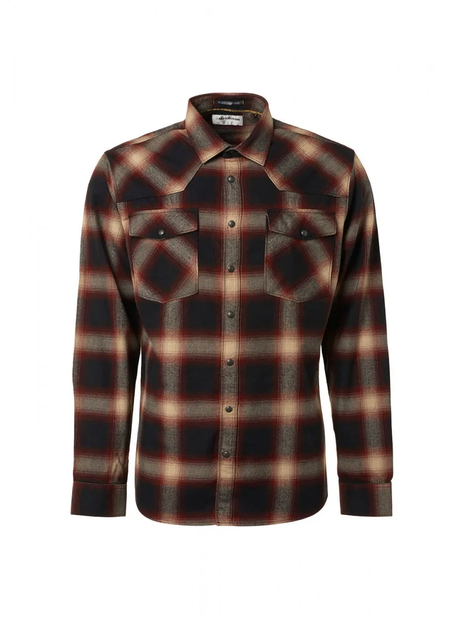 Shirt Check | Dark Red