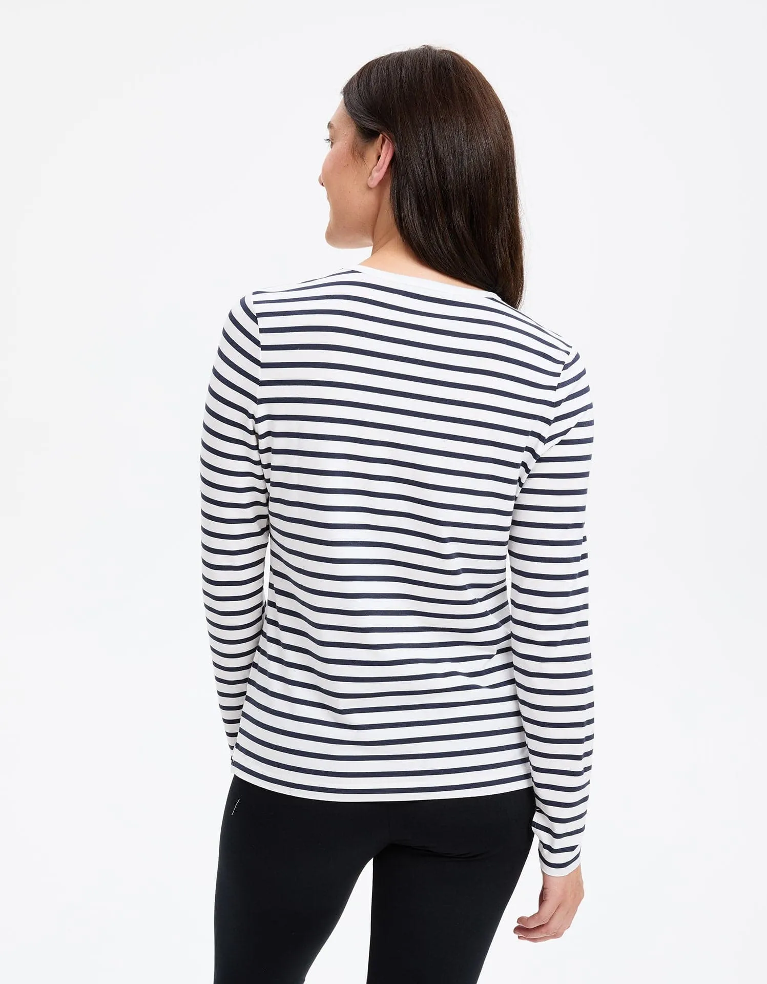 Stripe Long Sleeve T-Shirt UPF 50  Sensitive Collection