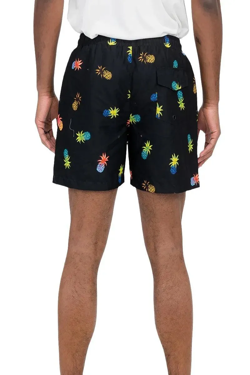 Tropical Pineapple Splash Shorts