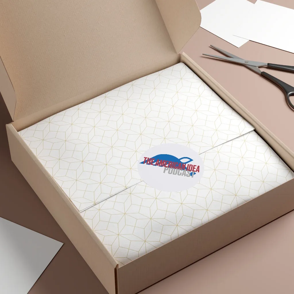 Vinyl Sticker with The American Idea