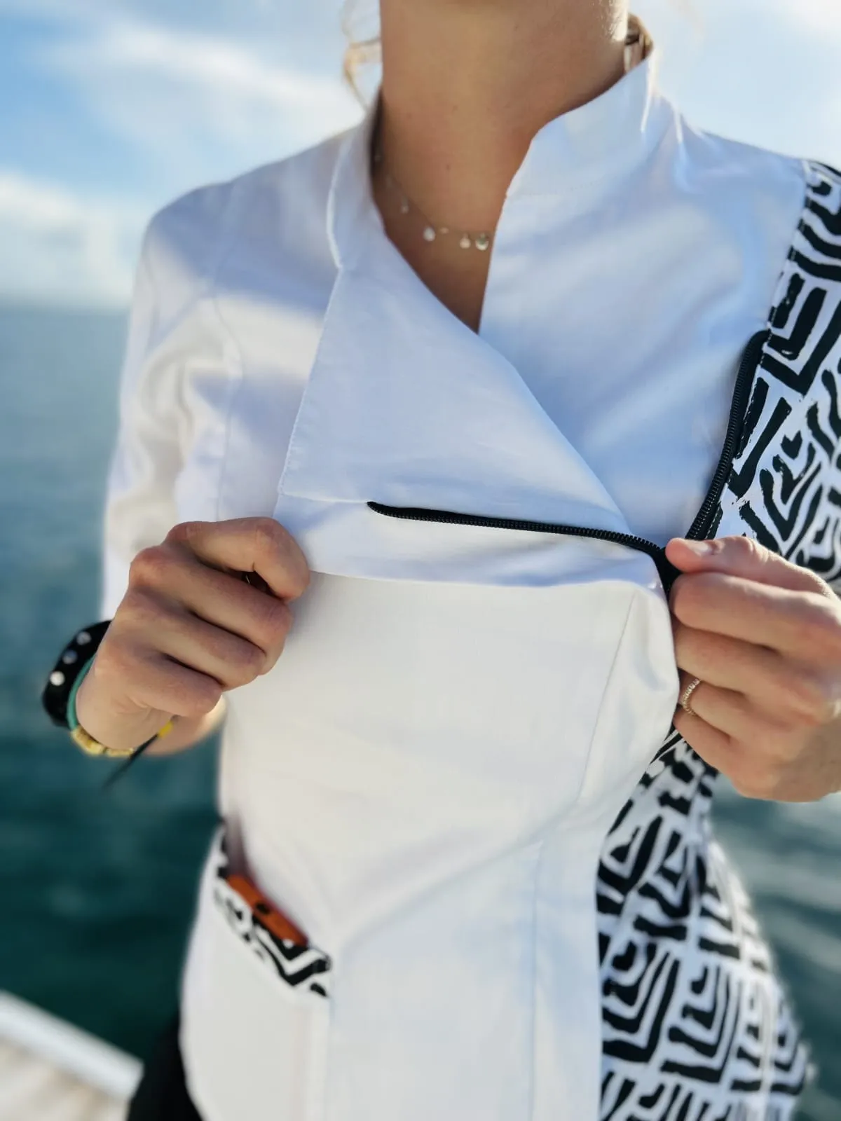 Wild Side Women's Fitted Chef Jacket