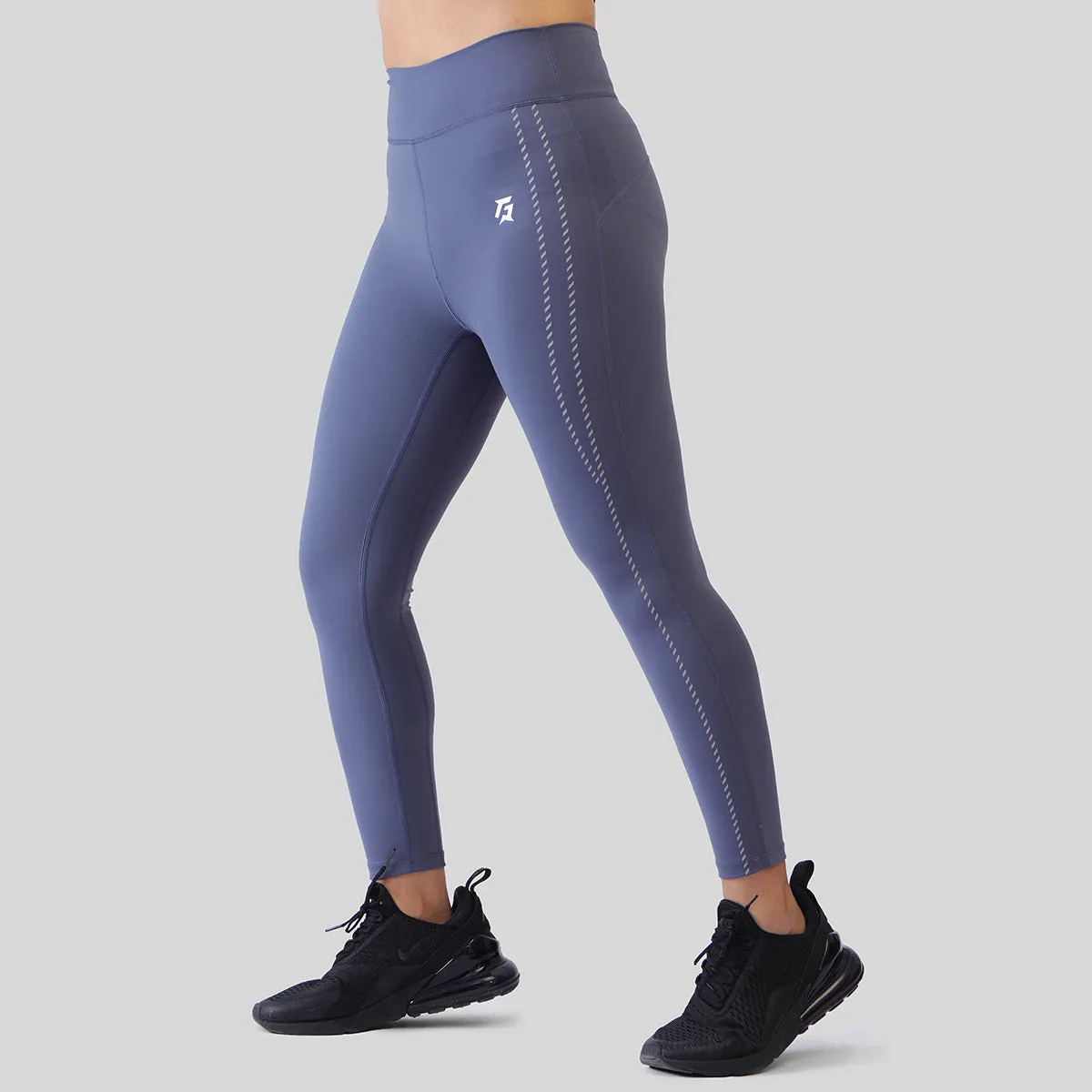 Workout Dotted Leggings (Blue)